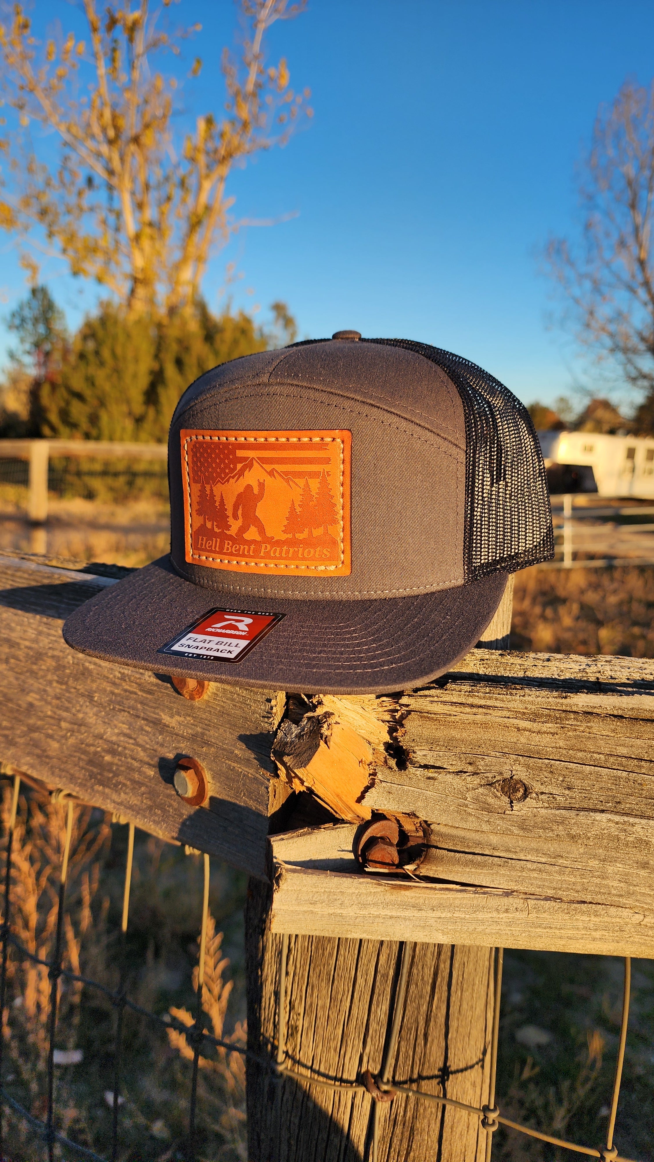HBP Bigfoot– Leather Patch Hat