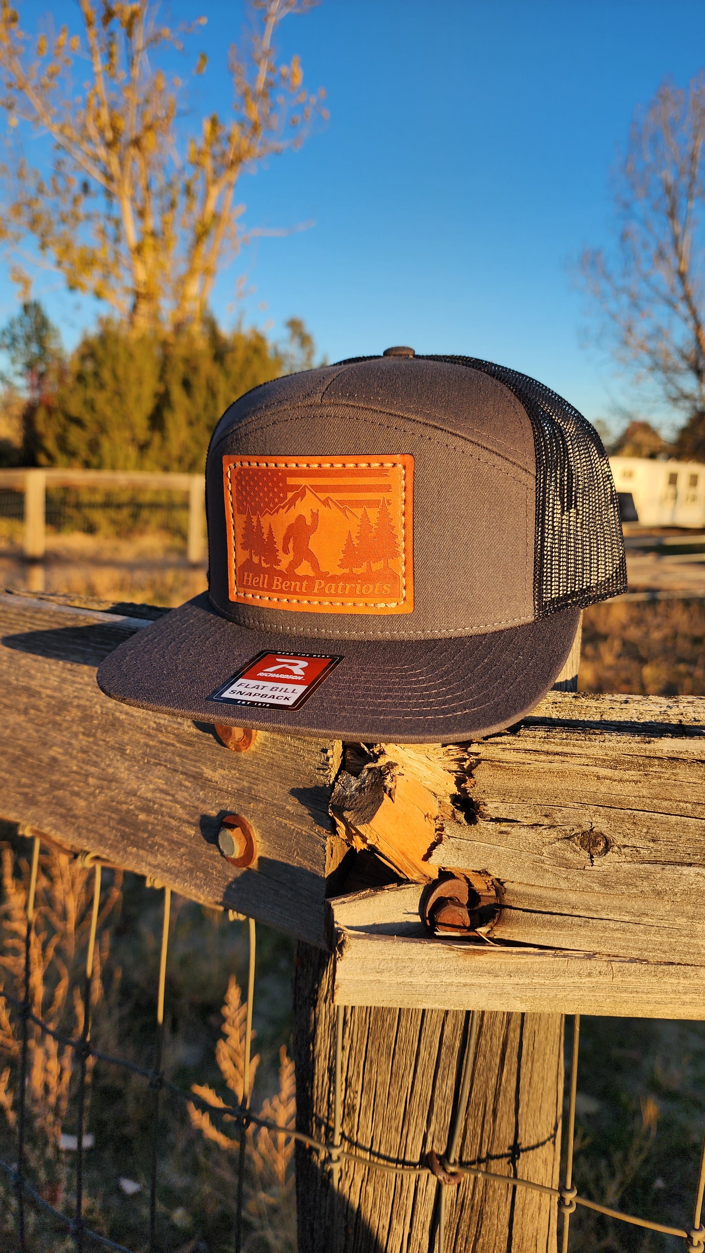 HBP Bigfoot– Leather Patch Hat