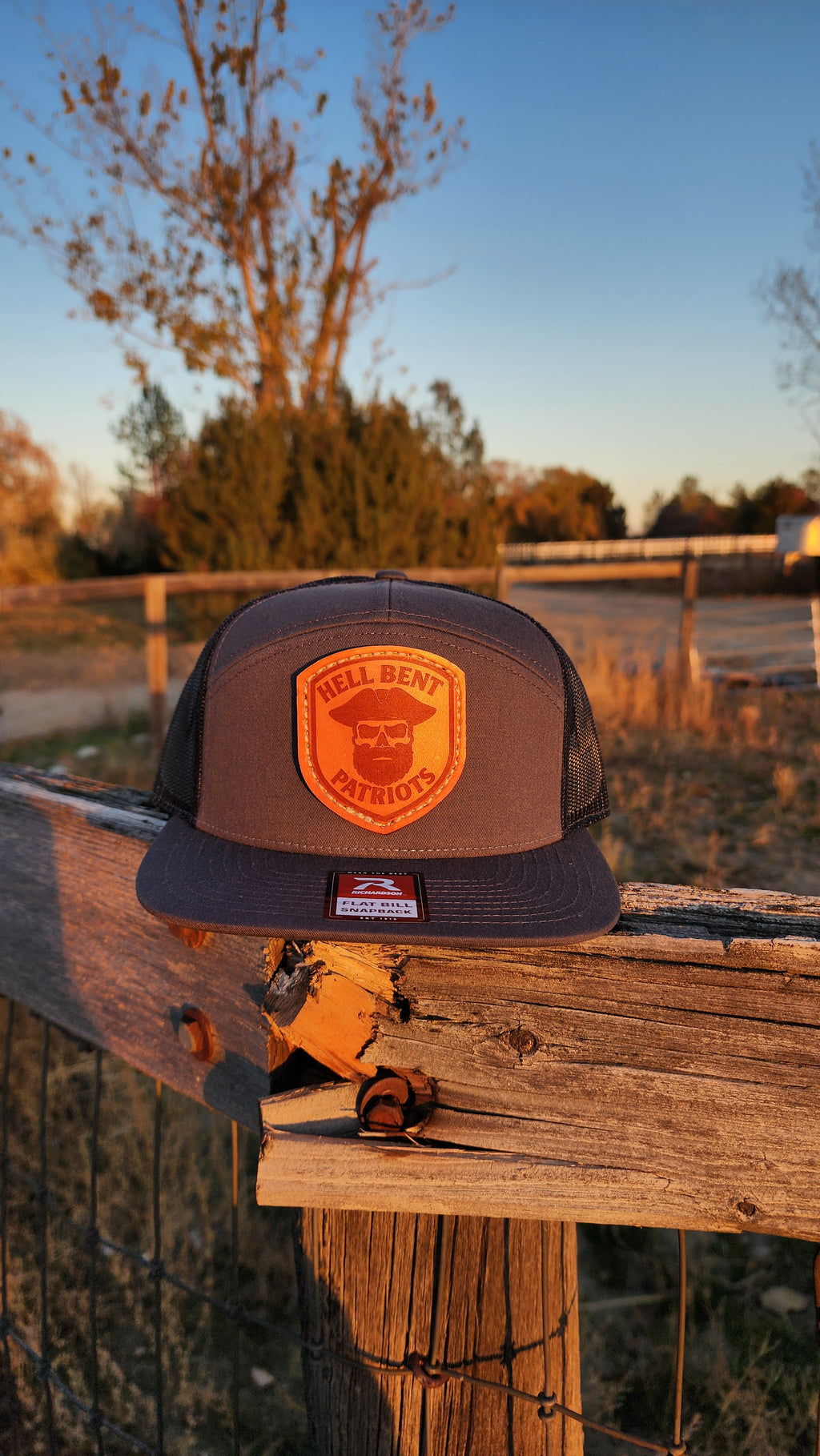 HBP Minuteman – Leather Patch Hat