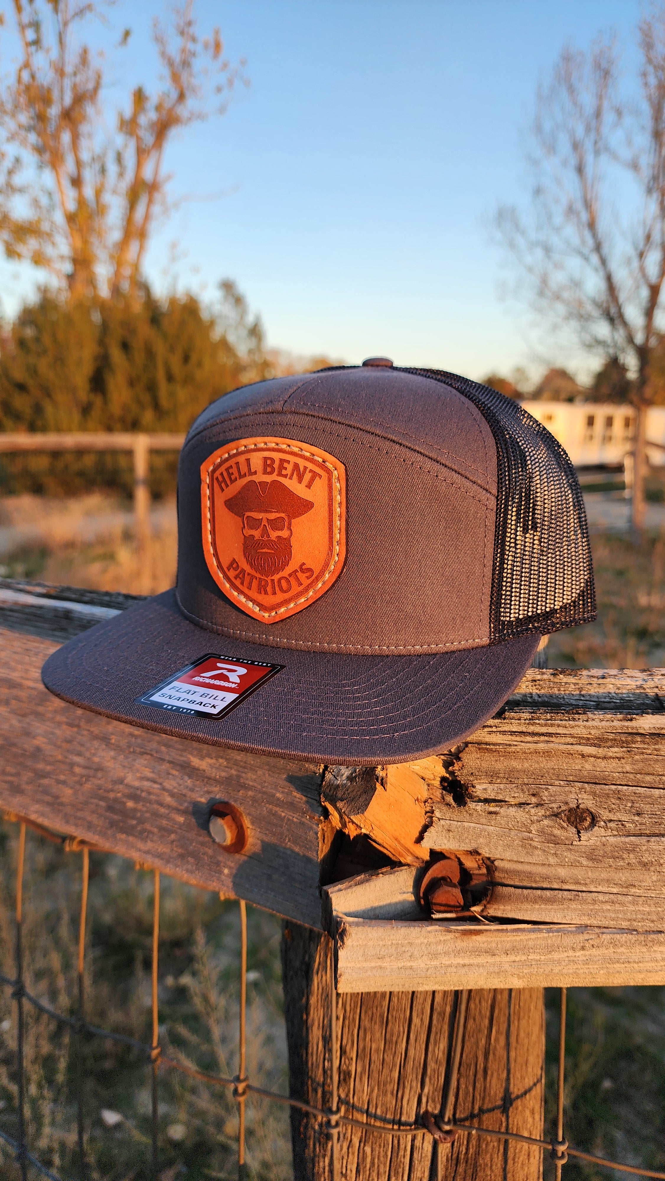 HBP Minuteman – Leather Patch Hat
