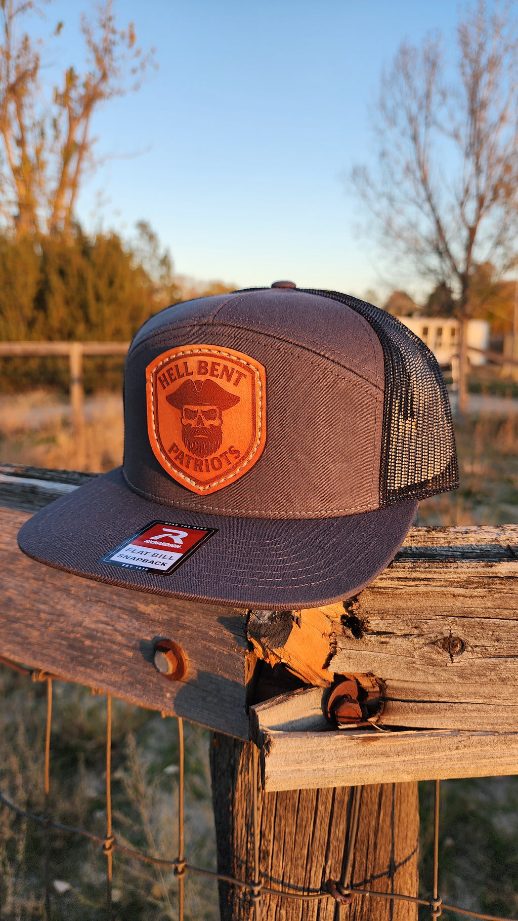 HBP Minuteman – Leather Patch Hat