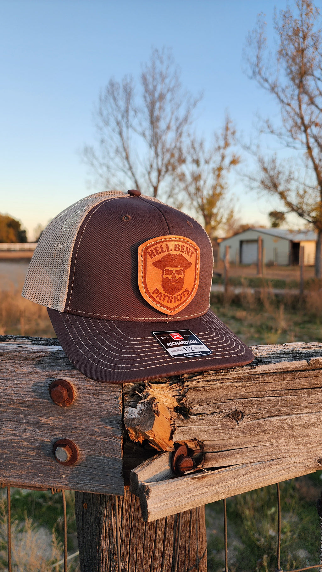 HBP Minuteman – Leather Patch Hat