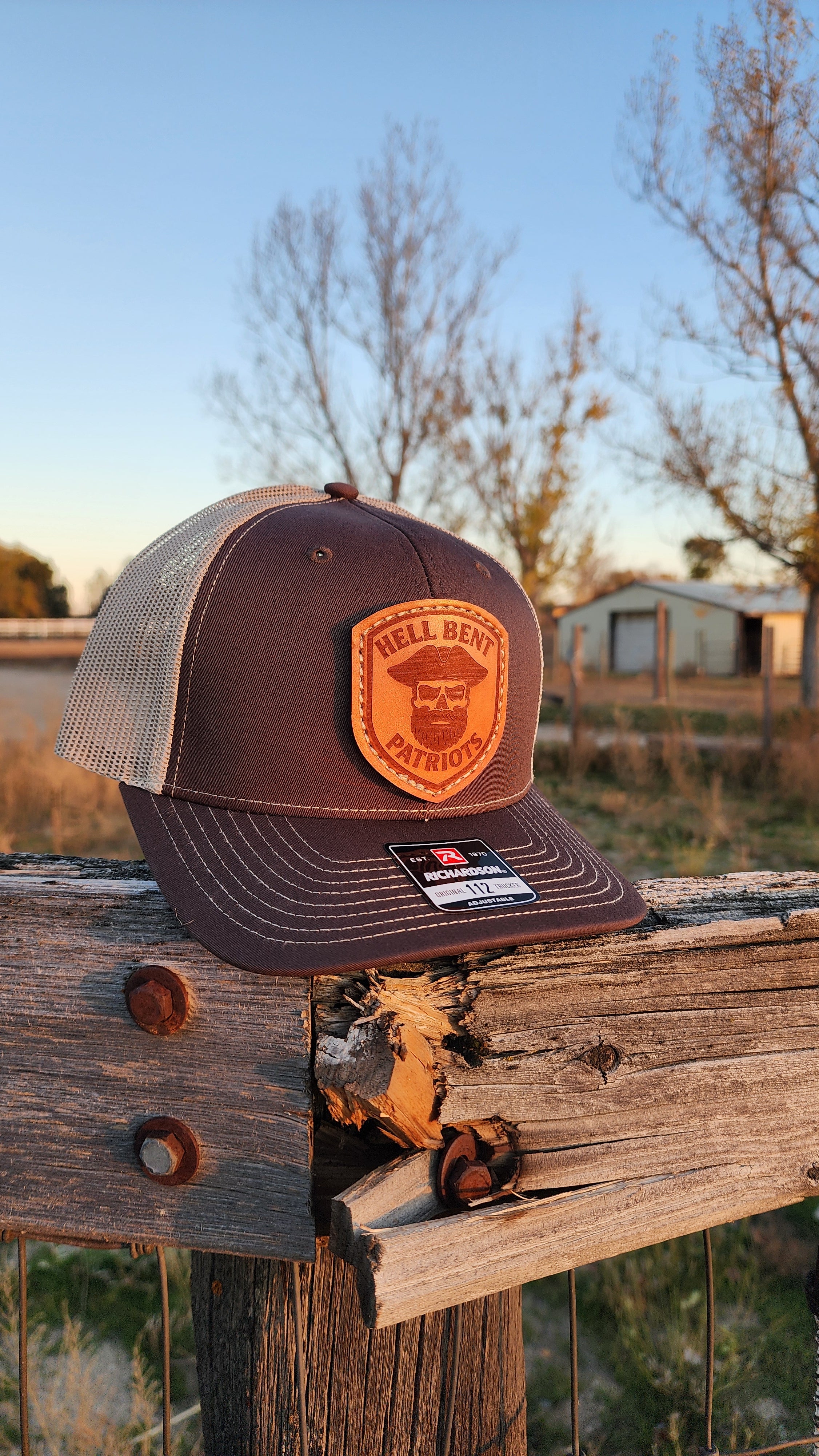 HBP Minuteman – Leather Patch Hat