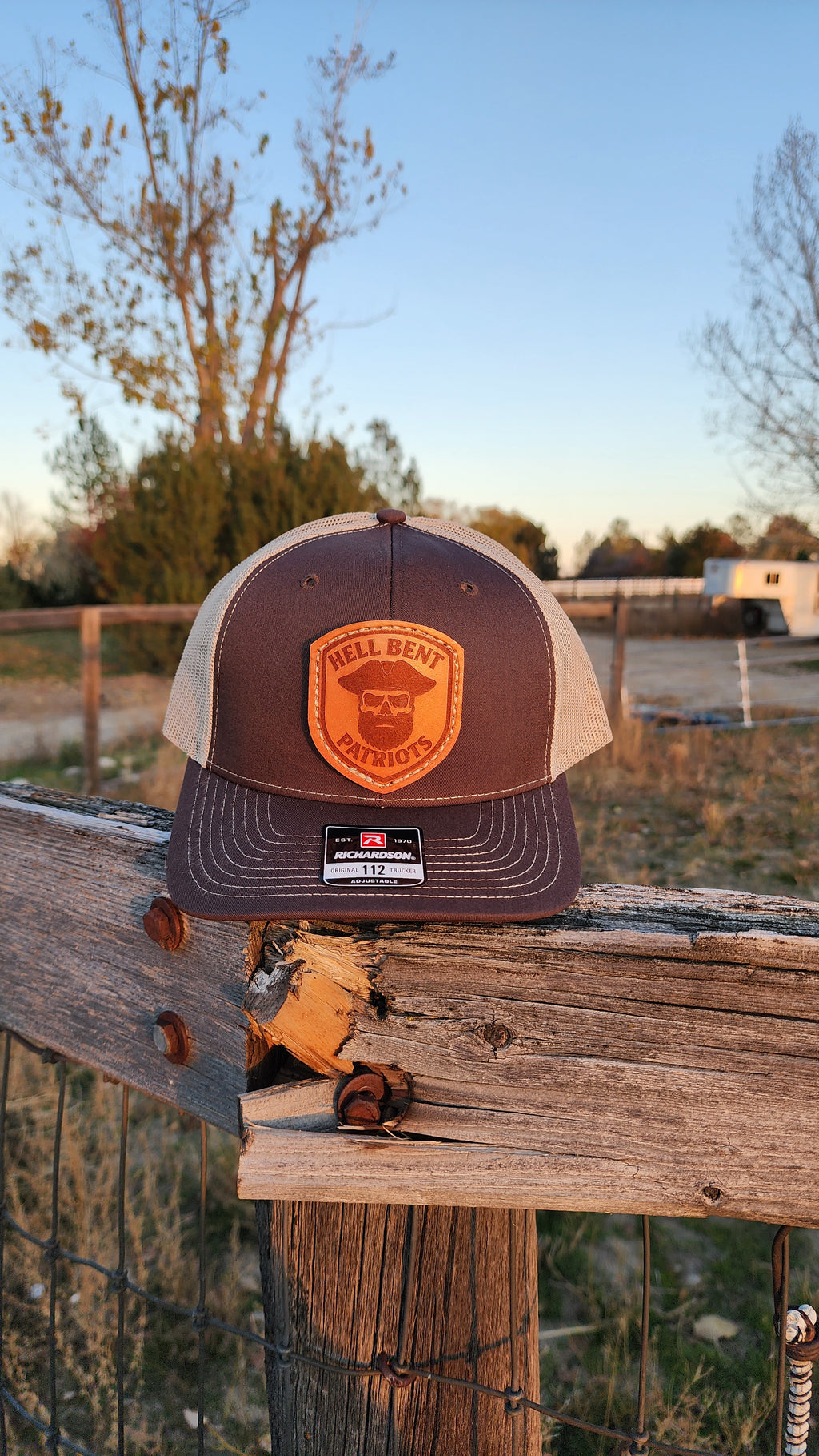 HBP Minuteman – Leather Patch Hat