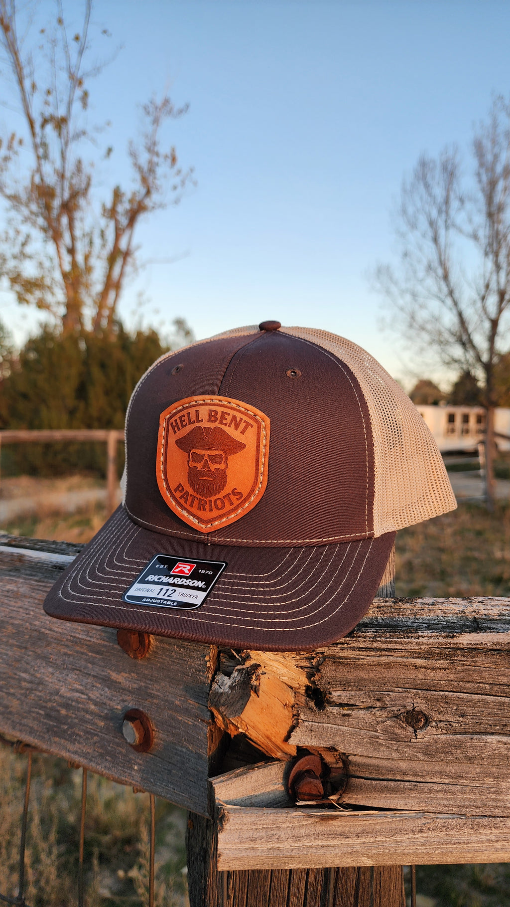 HBP Minuteman – Leather Patch Hat