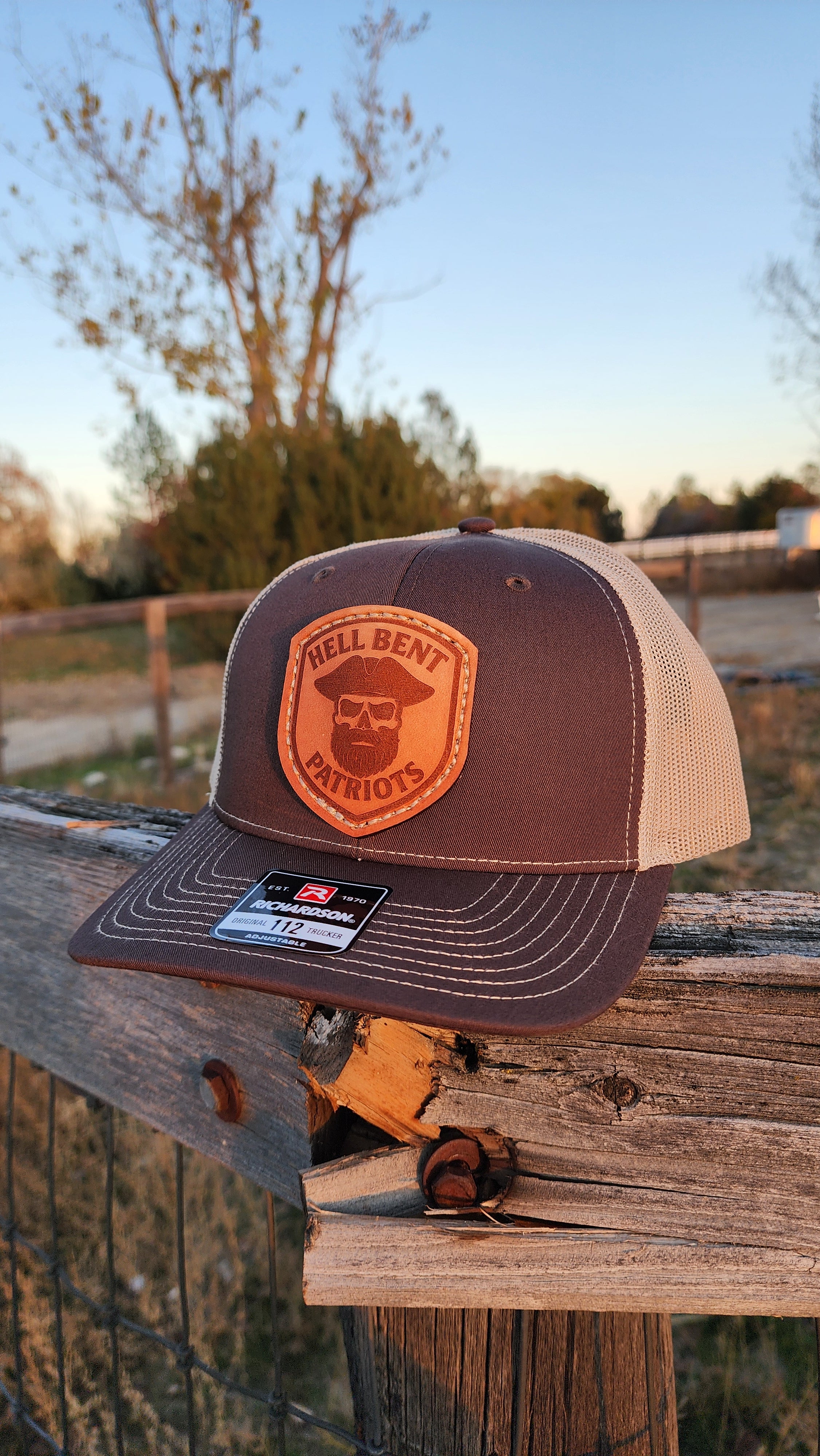 HBP Minuteman – Leather Patch Hat