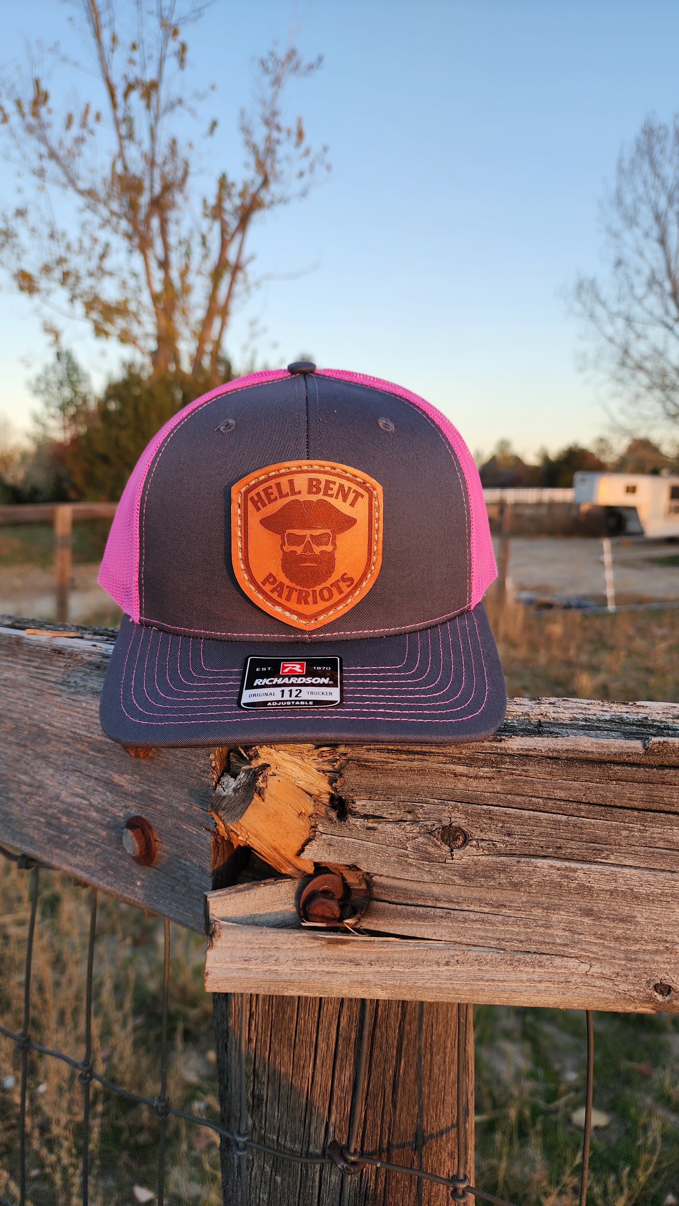 HBP Minuteman – Leather Patch Hat