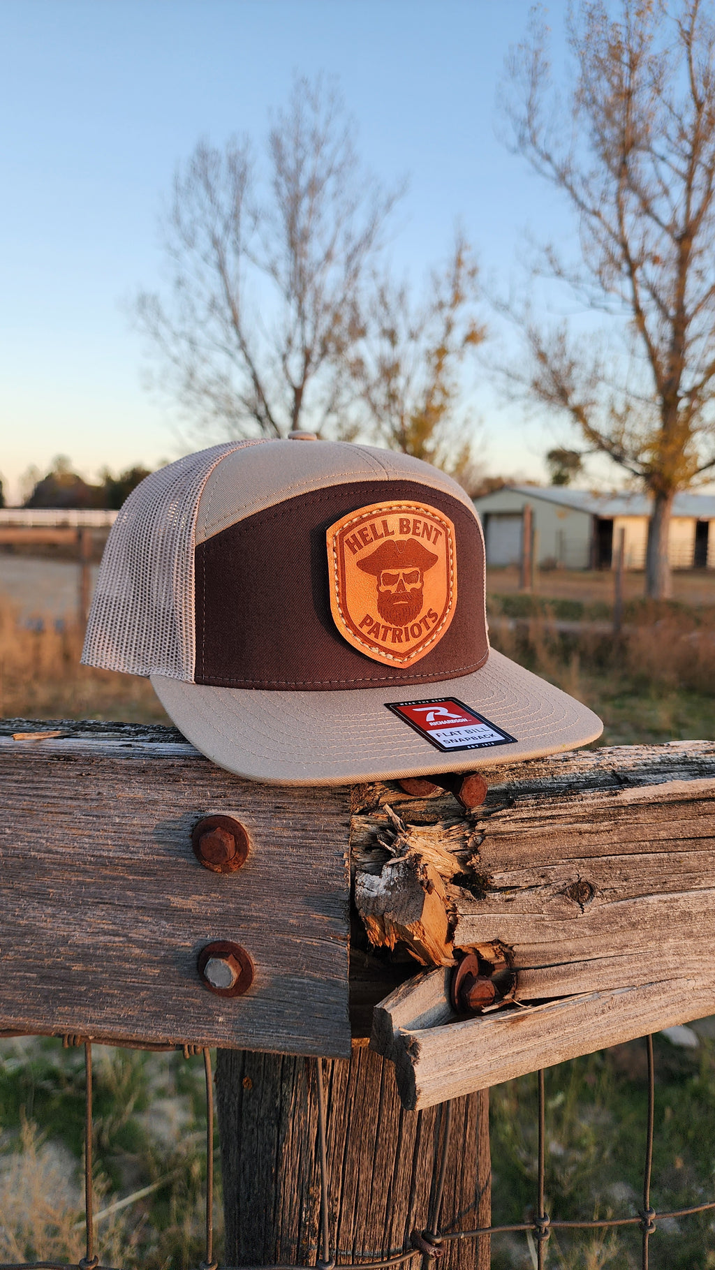 HBP Minuteman – Leather Patch Hat