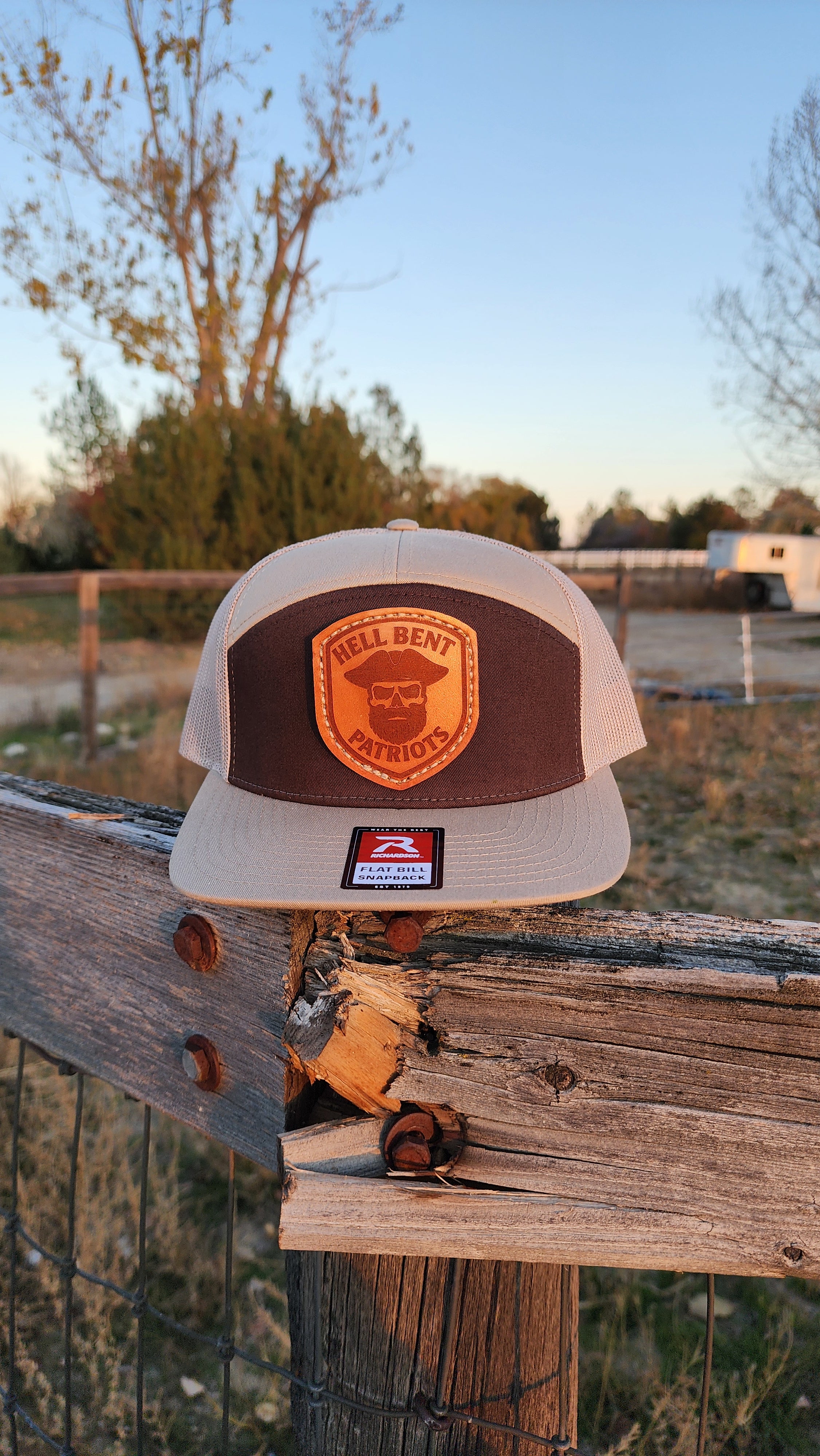 HBP Minuteman – Leather Patch Hat