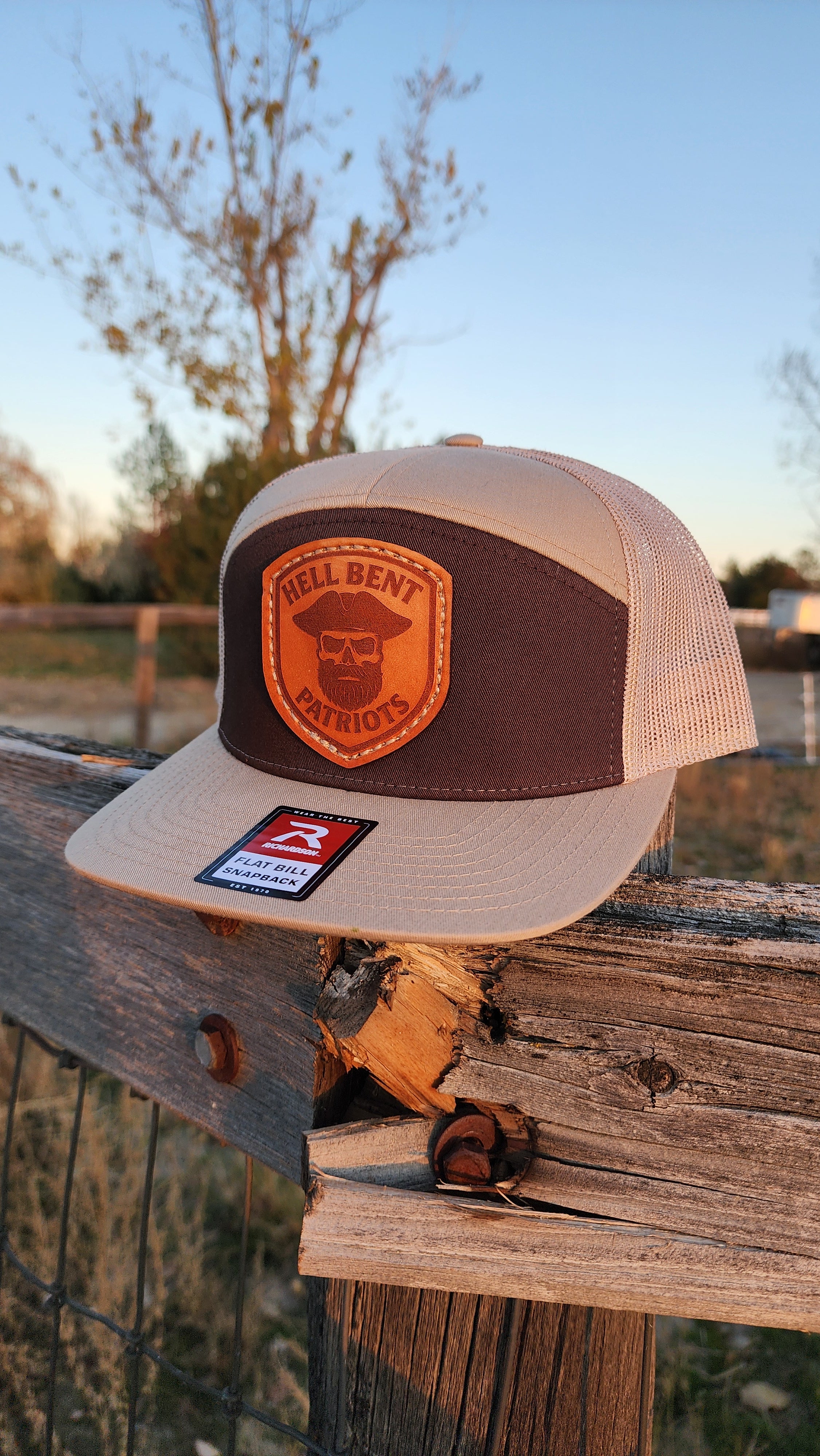 HBP Minuteman – Leather Patch Hat