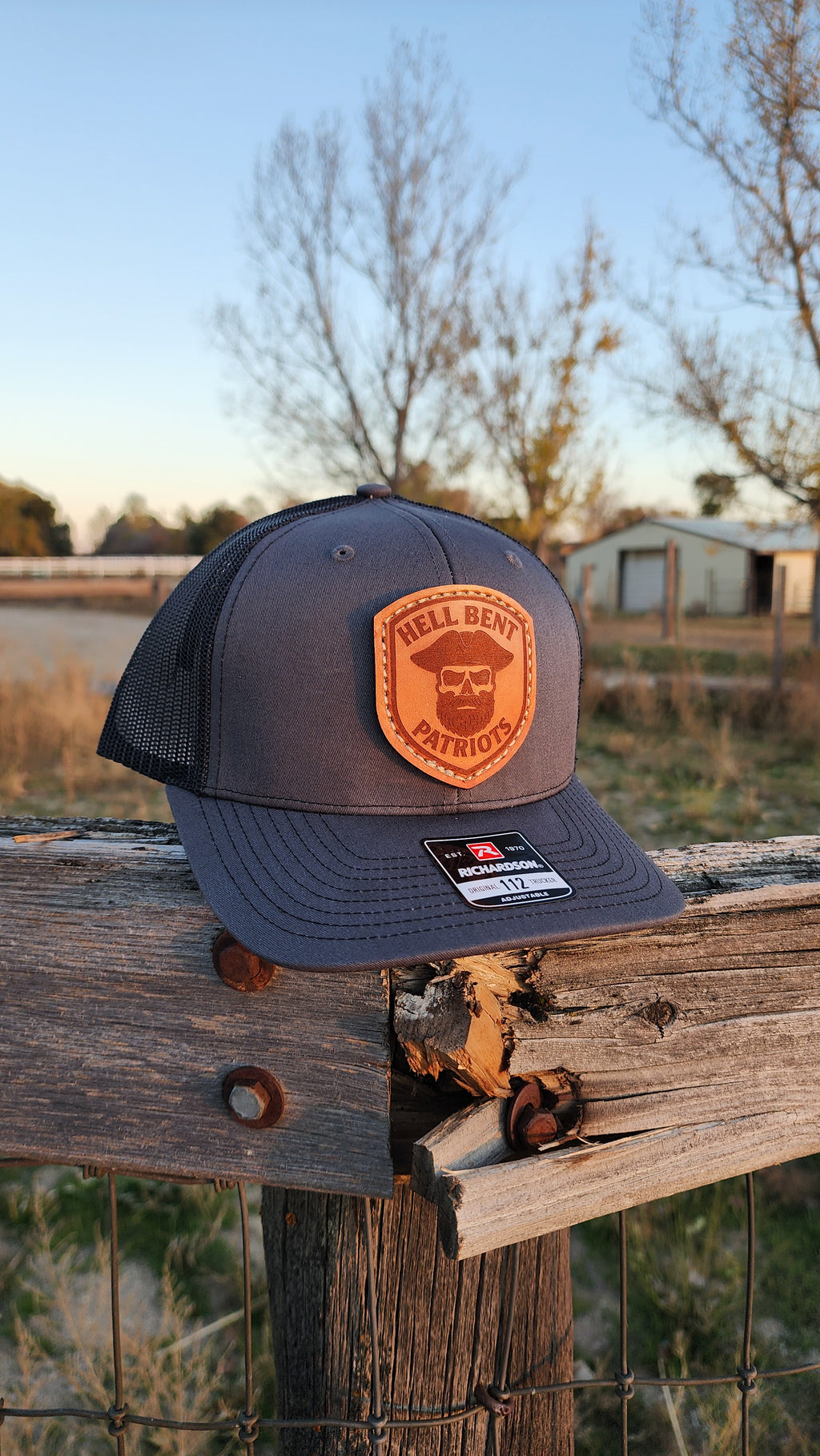 HBP Minuteman – Leather Patch Hat