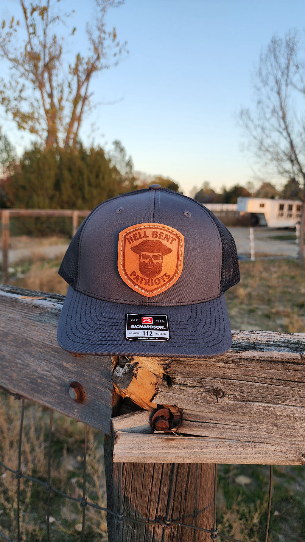 HBP Minuteman – Leather Patch Hat
