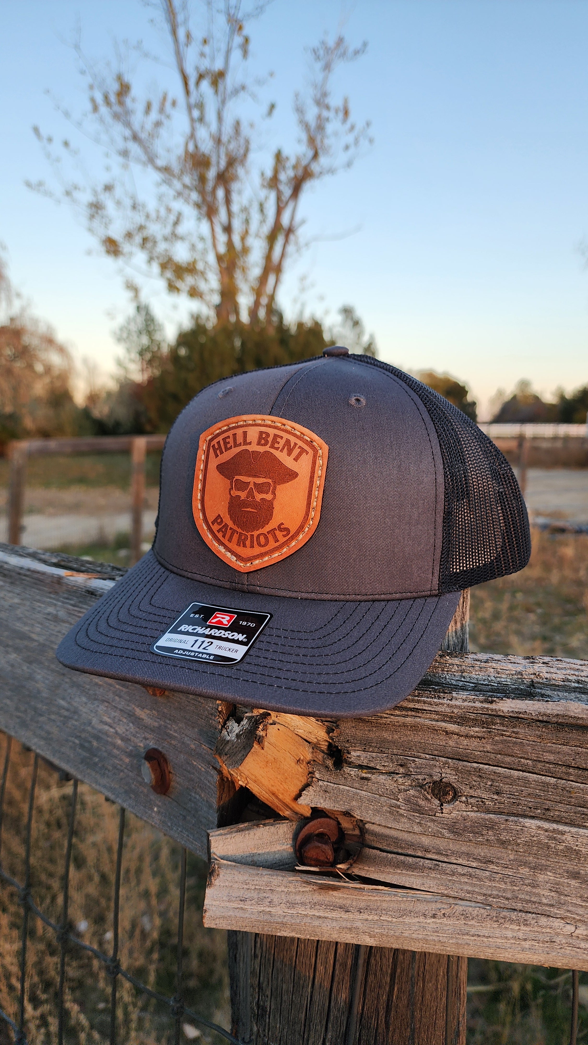 HBP Minuteman – Leather Patch Hat