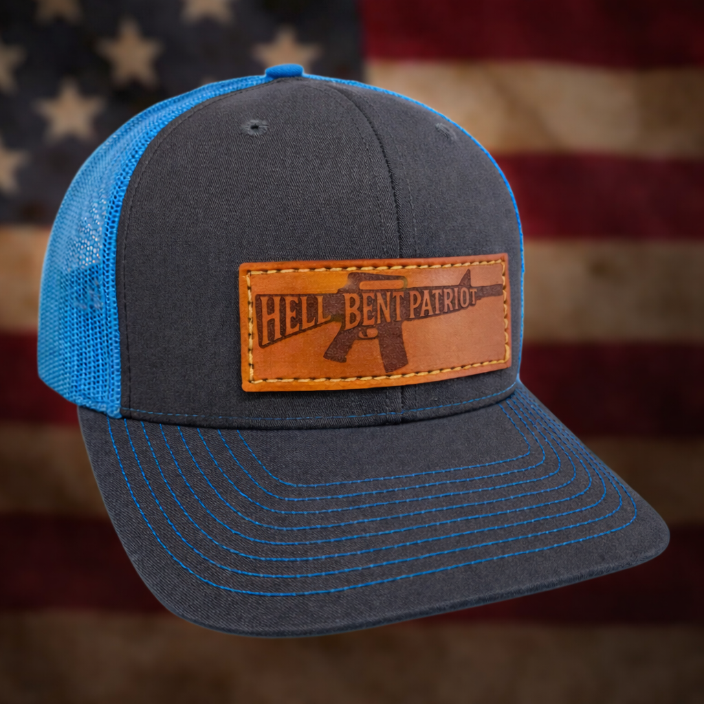 HBP Rifle – Leather Patch Hat