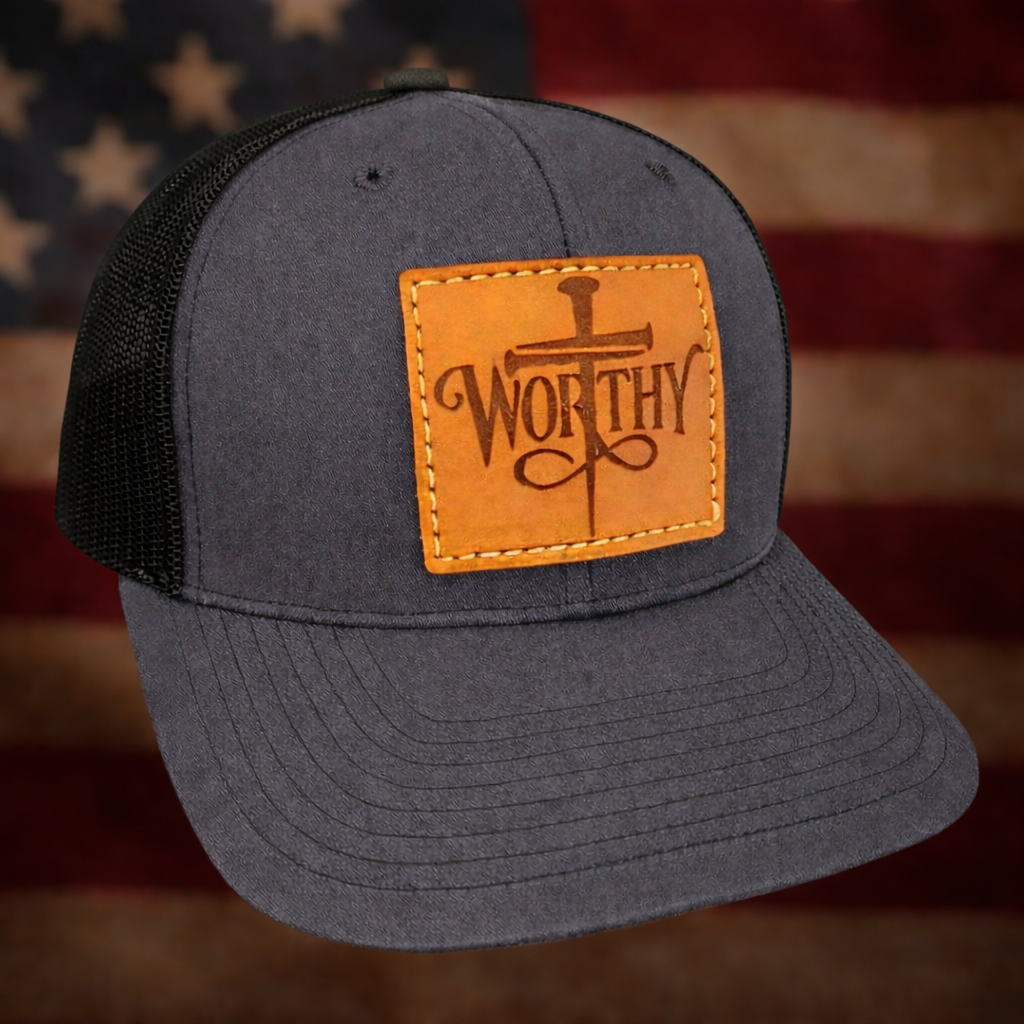 Worthy – Leather Patch Hat