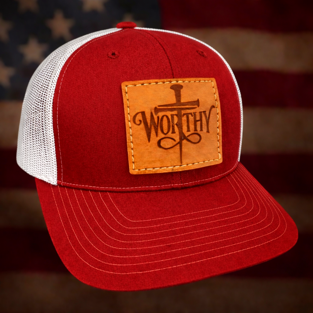 Worthy – Leather Patch Hat