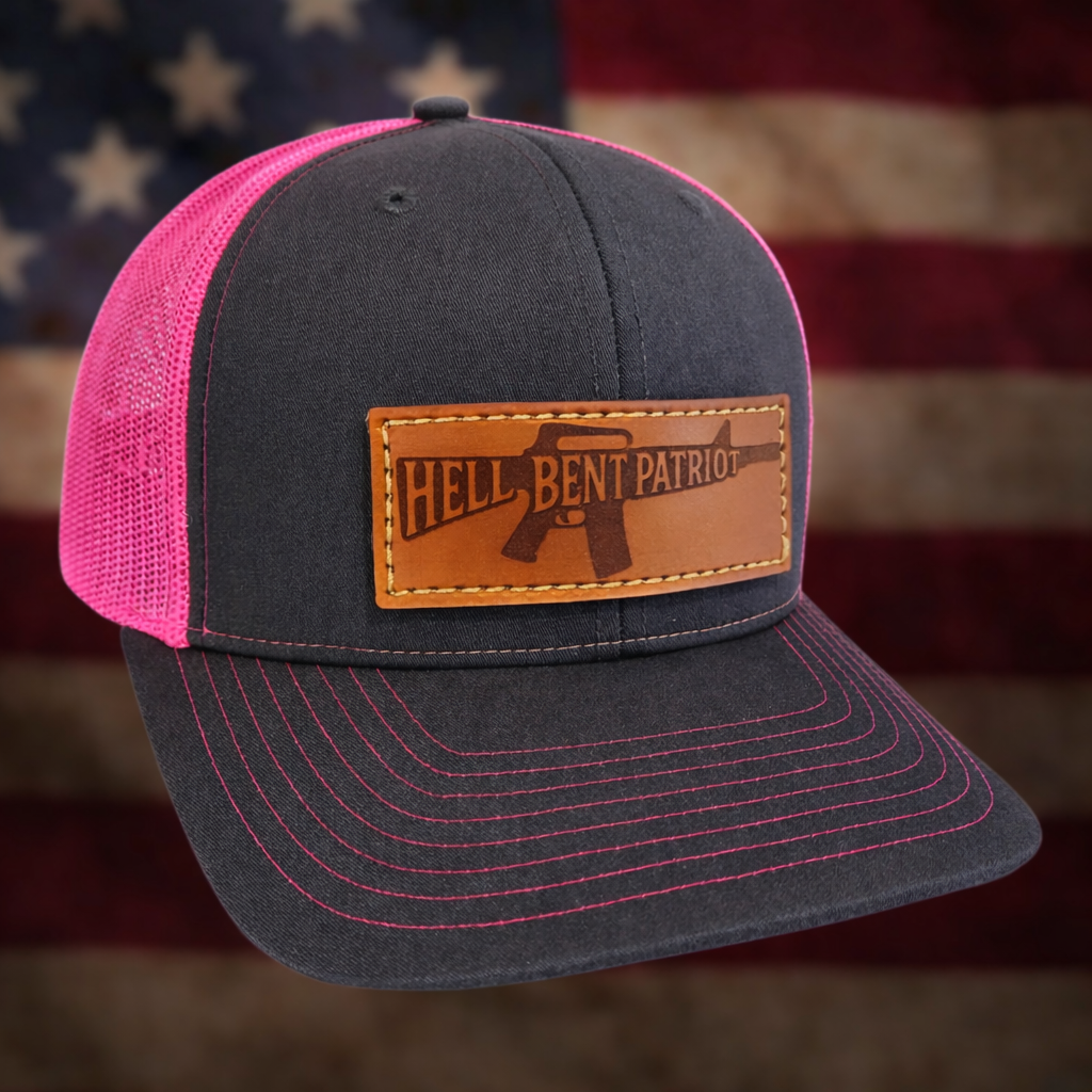 HBP Rifle – Leather Patch Hat