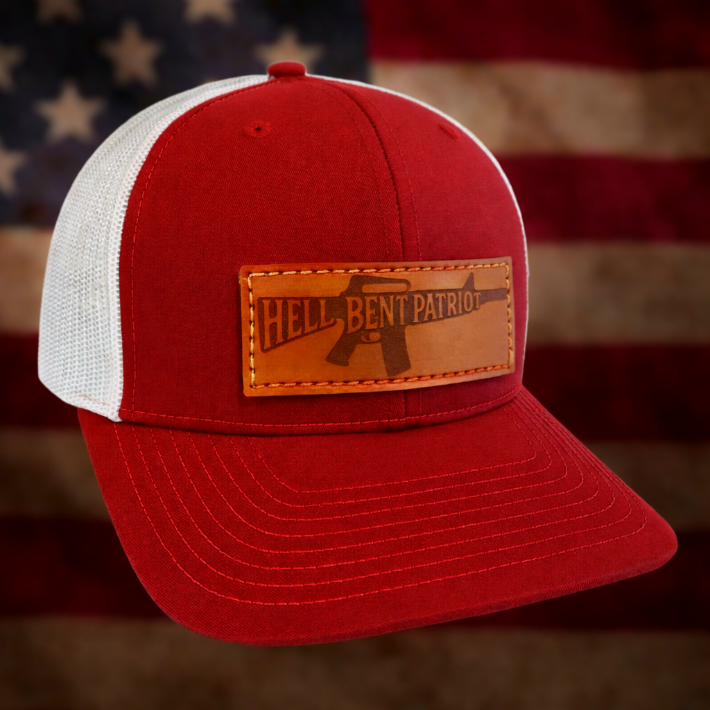 HBP Rifle – Leather Patch Hat