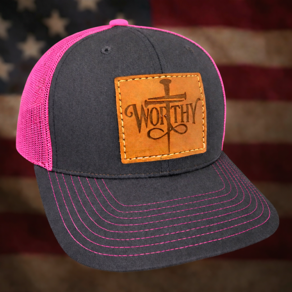 Worthy – Leather Patch Hat